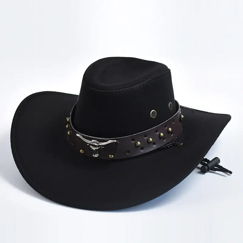 Chapeau cowgirl élégant Western