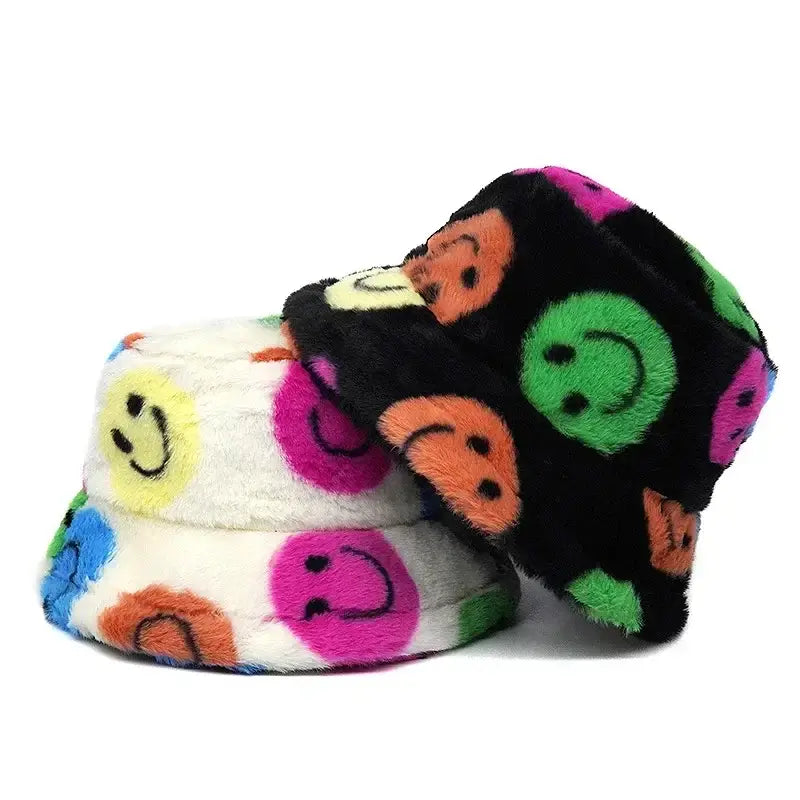 Chapeaux Bob Fourrure Emoticone