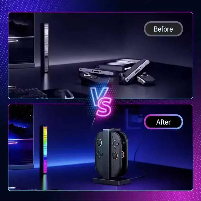 Chargeur Joy-Con magnétique Switch 2