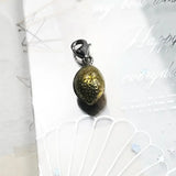 Charm Collier Citron Jaune Argent