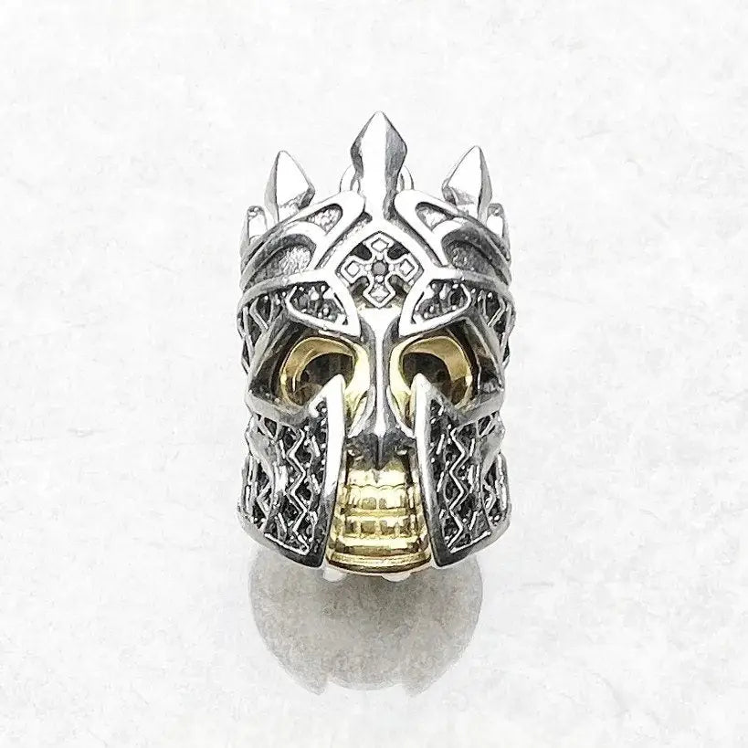 Charm Pendentif Crane Guerrier Royal