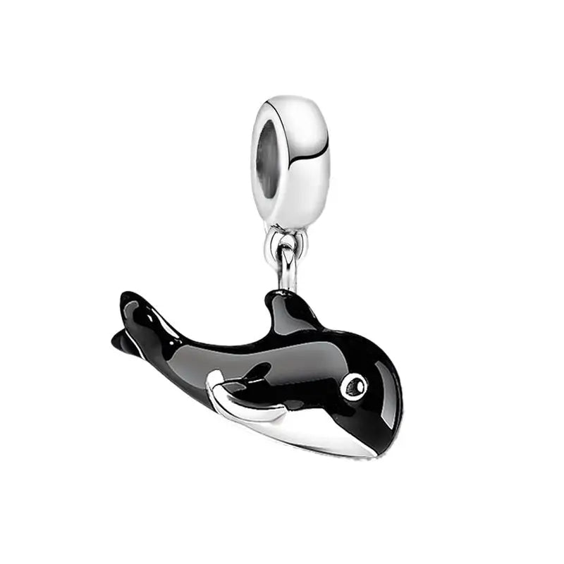 Charm Pendentif Orque Argent