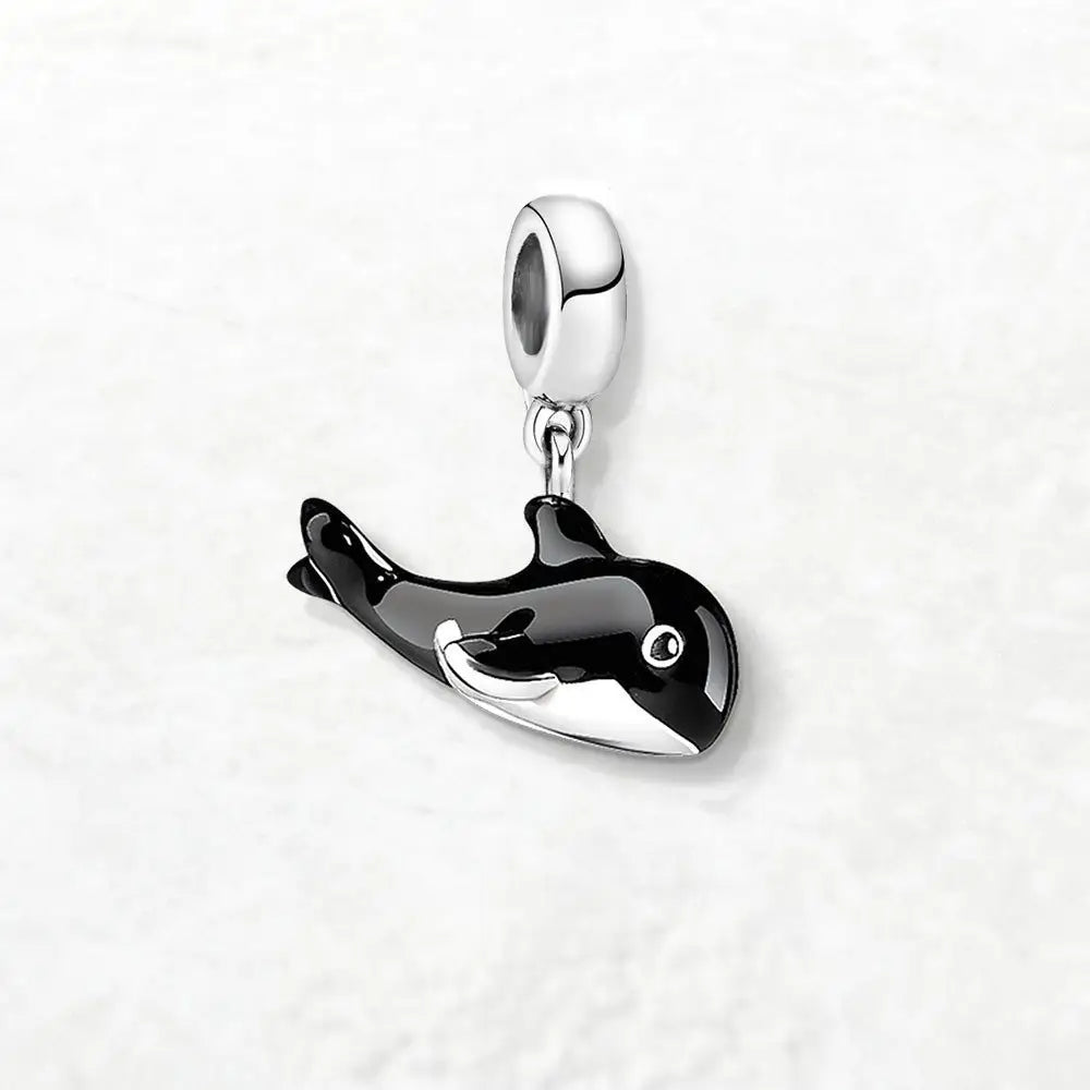 Charm Pendentif Orque Argent