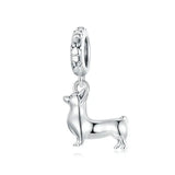 Charms pour bracelet Chiens Argent