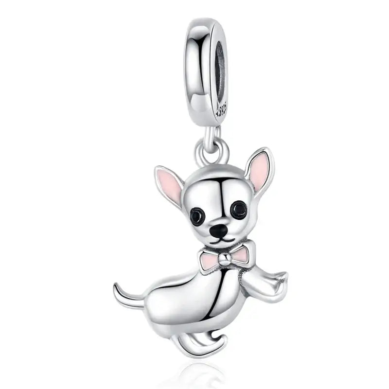Charms pour bracelet Chiens Argent