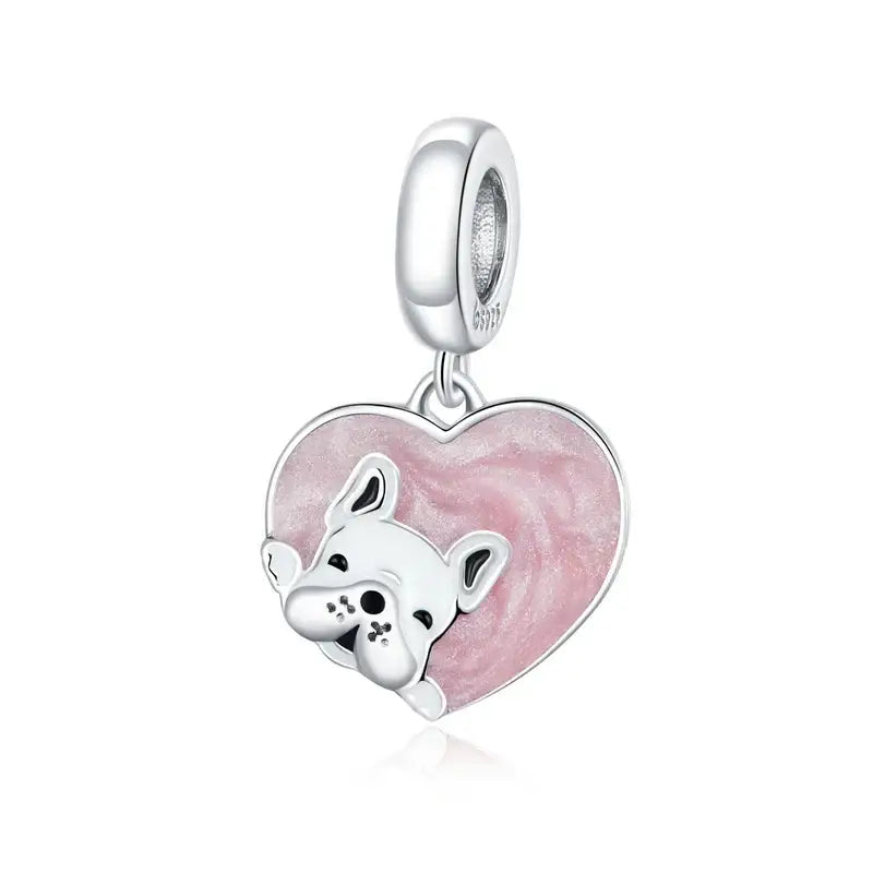 Charms pour bracelet Chiens Argent