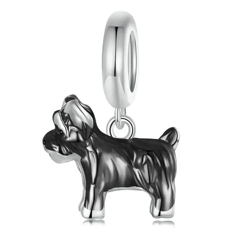 Charms pour bracelet Chiens Argent