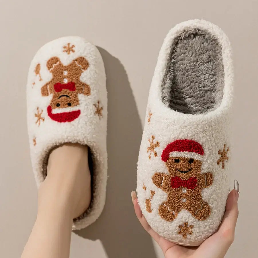 Chaussons Bonhomme en pain d’épice