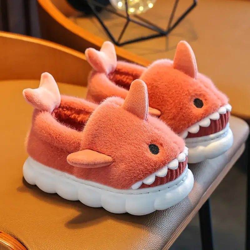 Chaussons Hiver Coton Requin