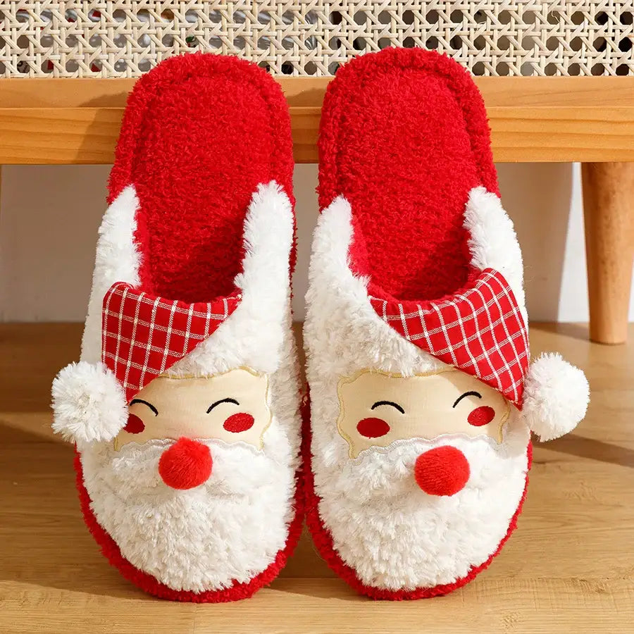 Chaussons Hiver Père Noel