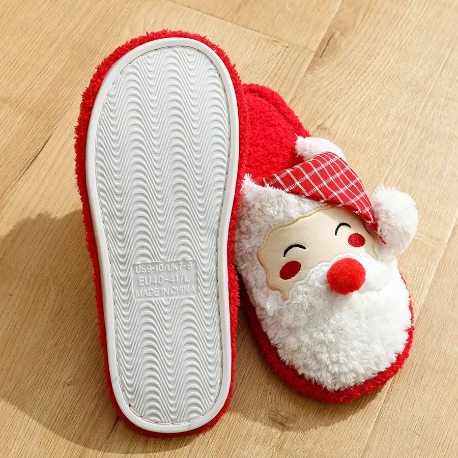 Chaussons Hiver Père Noel