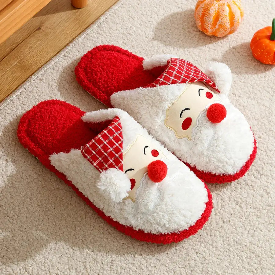 Chaussons Hiver Père Noel