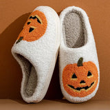 Chaussons mignons Citrouilles Halloween