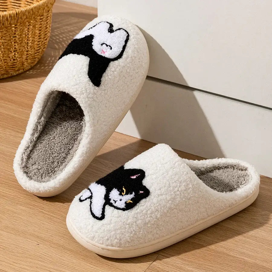 Chaussons mignons petit chat
