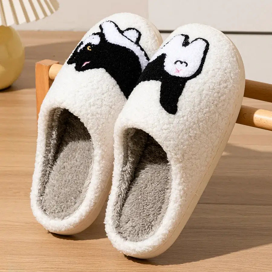 Chaussons mignons petit chat