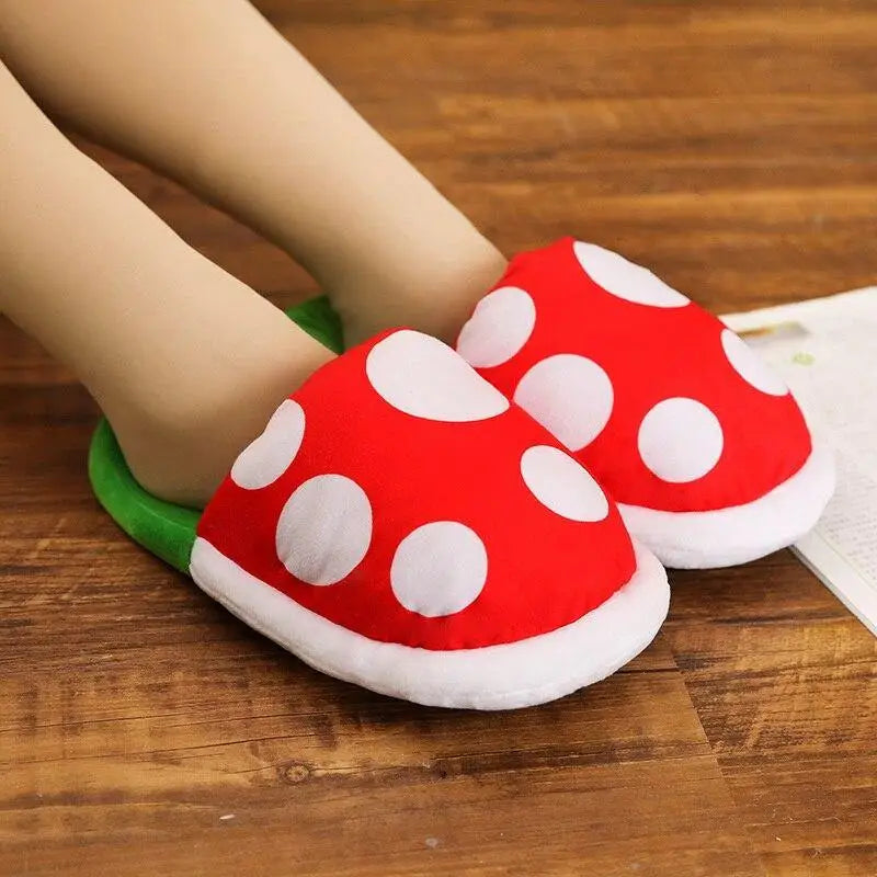 Chaussons Plante Carnivore Super Mario-ClubdesJouets