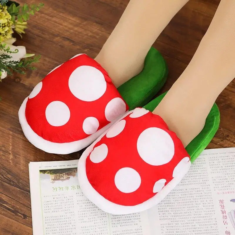Chaussons Plante Carnivore Super Mario-ClubdesJouets