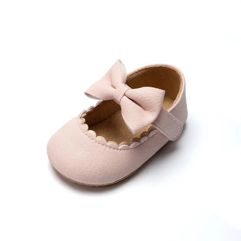 Chaussure bebe fille à nœud papillon | ChicStep