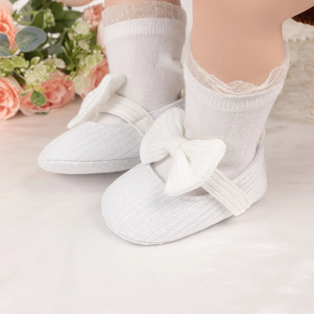 Chaussure bebe fille en coton | SweetSocks