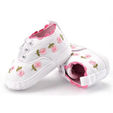 Chaussures brodée pour bébé fille