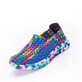 chaussures tressées d'été pour femmes