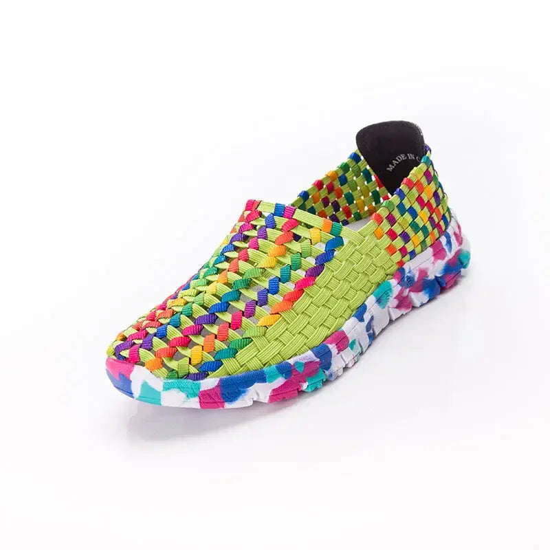 chaussures tressées d'été pour femmes