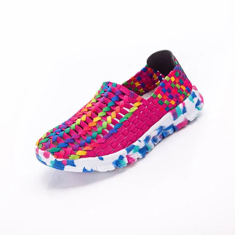 chaussures tressées d'été pour femmes