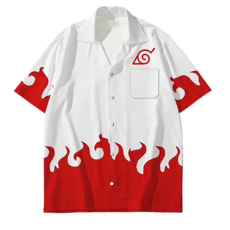 Chemise Hawaienne Akatsuki