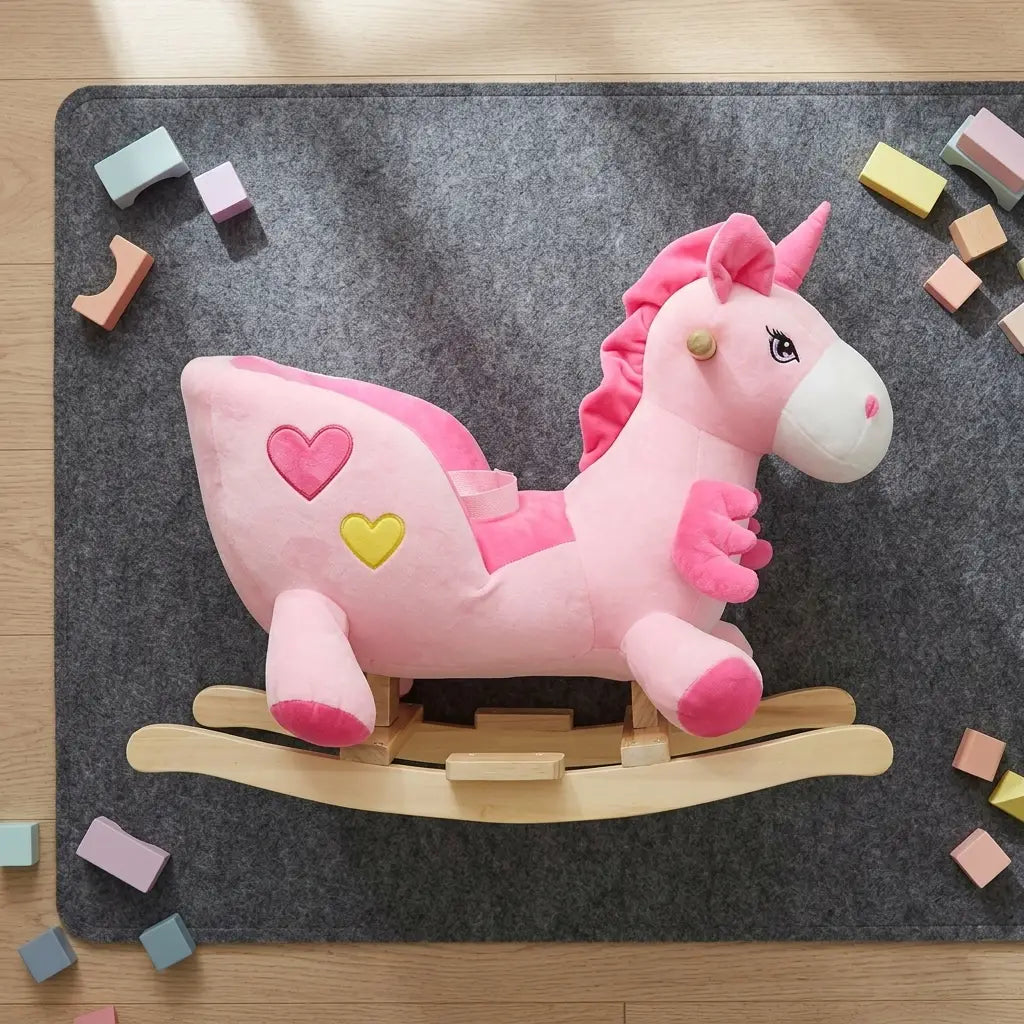 Cheval à bascule Licorne pour bébés