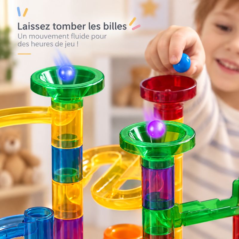 Circuit à Billes Éducatif Créatif pour Enfant | BilliTrack
