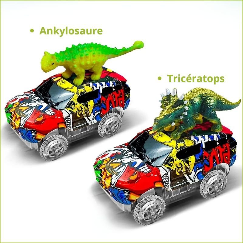 Circuit voiture enfant - DinoFlash