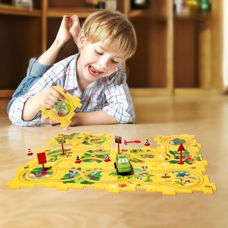 Circuit voiture enfant - Railpuzz