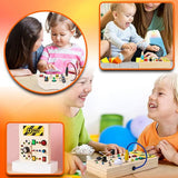 Tableau d'activité Montessori - CircuitDEL MANETTE DE JEU - Cadeau Ludique et Éducatif