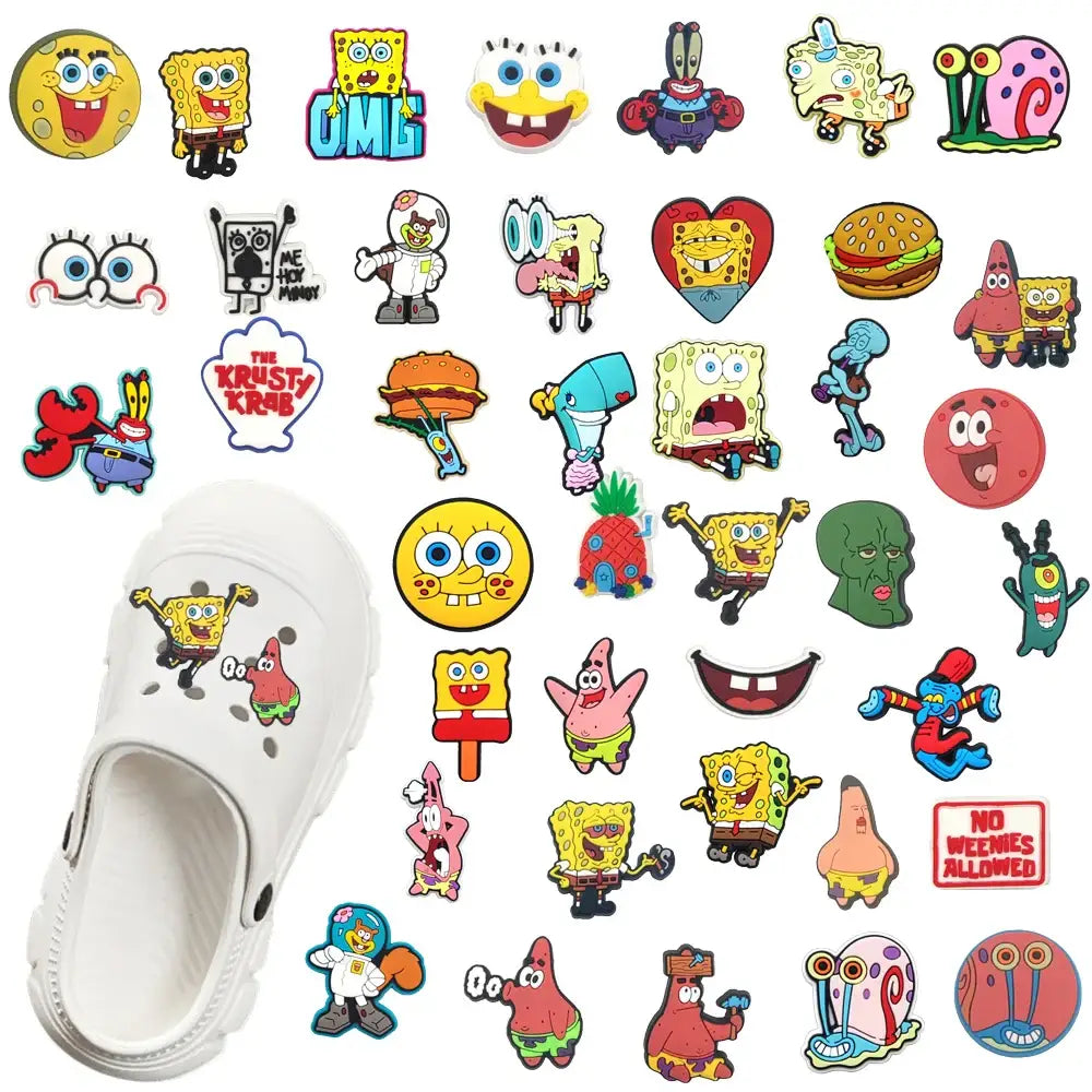 Clips pour Chaussures Bob L'Eponge