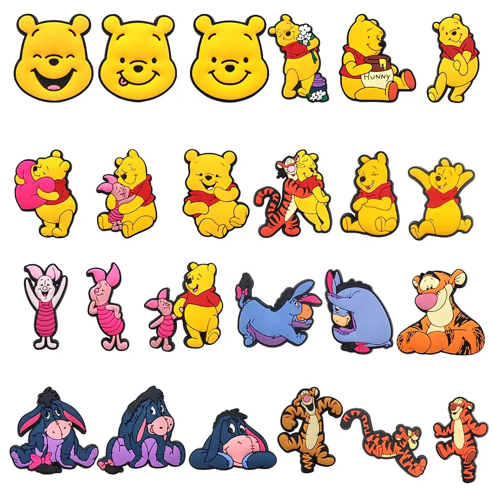 Clips pour Chaussures Winnie L'Ourson