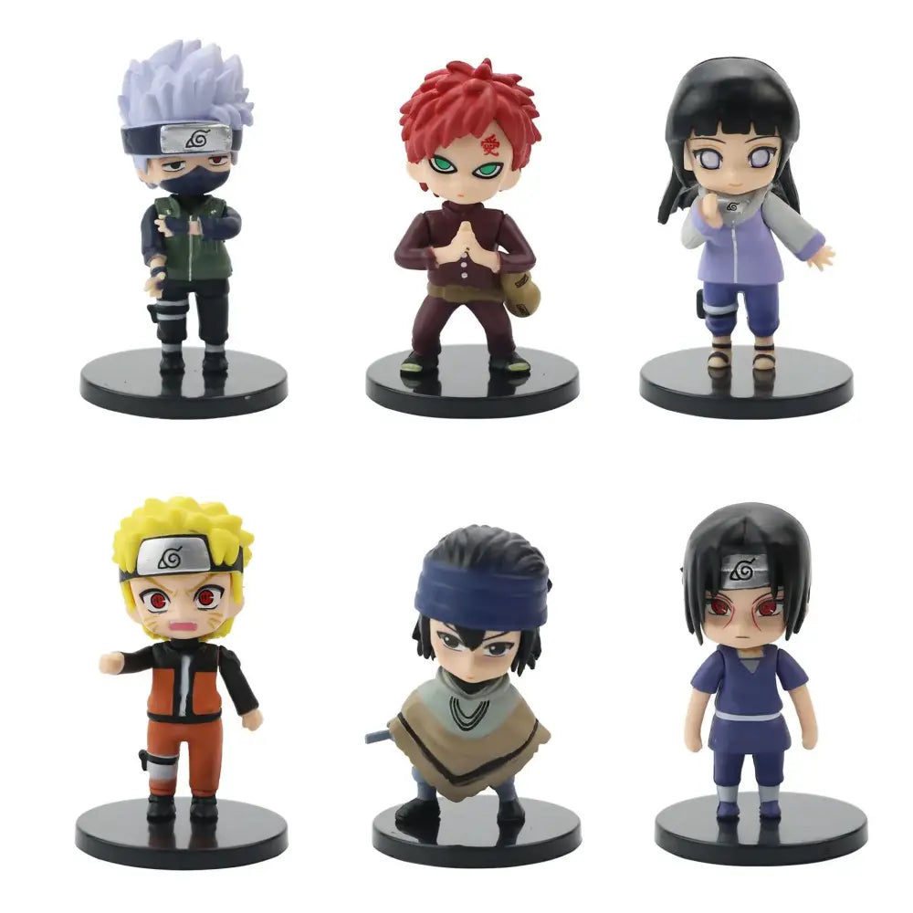 Coffret Naruto 12 figurines Naruto style Kawaï