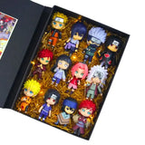 Coffret Naruto 12 figurines Naruto style Kawaï
