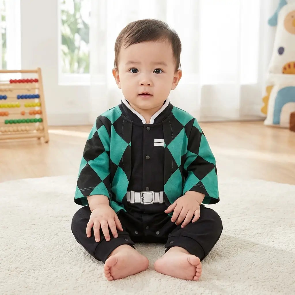 Combinaison Bébé Tanjiro Demon Slayer
