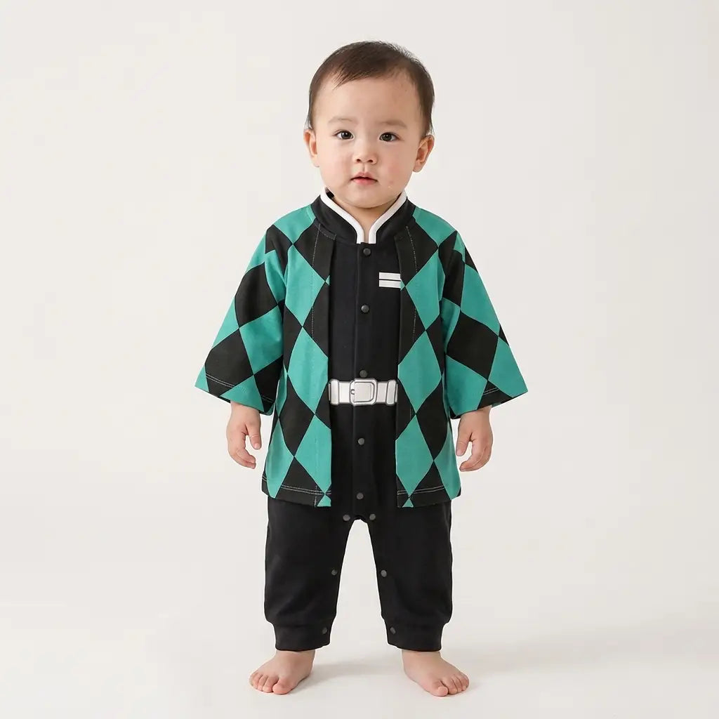 Combinaison Bébé Tanjiro Demon Slayer