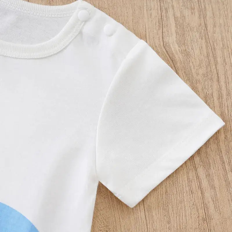 Combinaison Bebe Unisexe Elephant Bleu