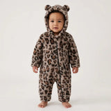 Combinaison Bebe Unisexe Leopard