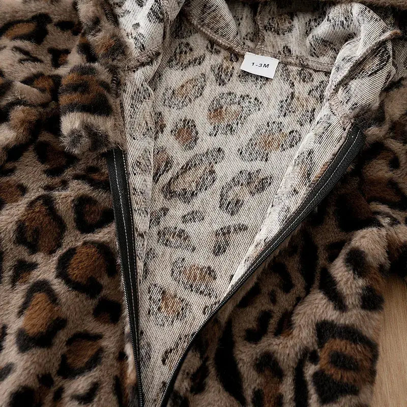 Combinaison Bebe Unisexe Leopard
