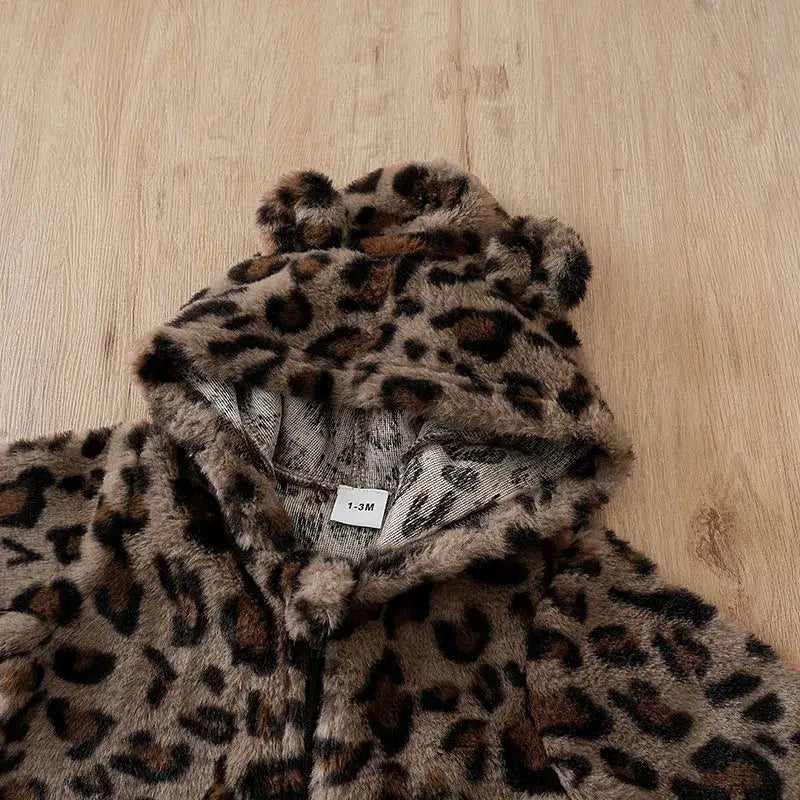 Combinaison Bebe Unisexe Leopard