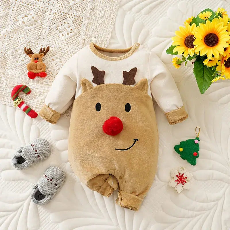 Combinaison Bebe Unisexe Renne