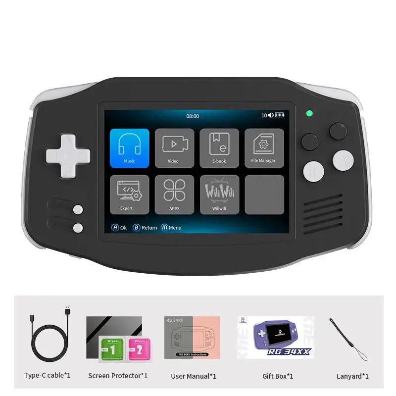 Console Rétro Portable 3,4 pouces