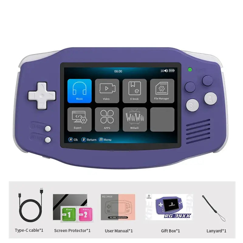 Console Rétro Portable 3,4 pouces