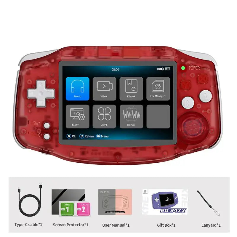 Console Rétro Portable 3,4 pouces