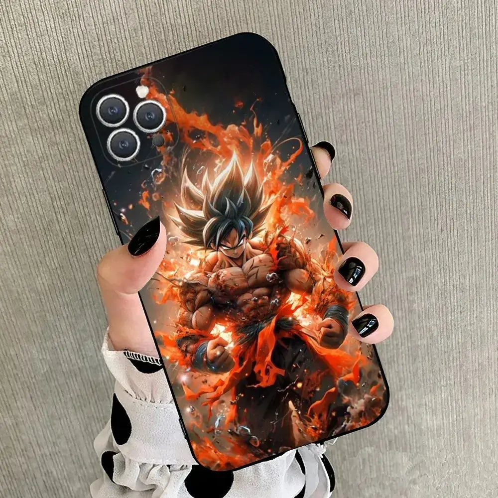 Coque Iphone Goku Guerrier de l'espace Dragon Ball Z