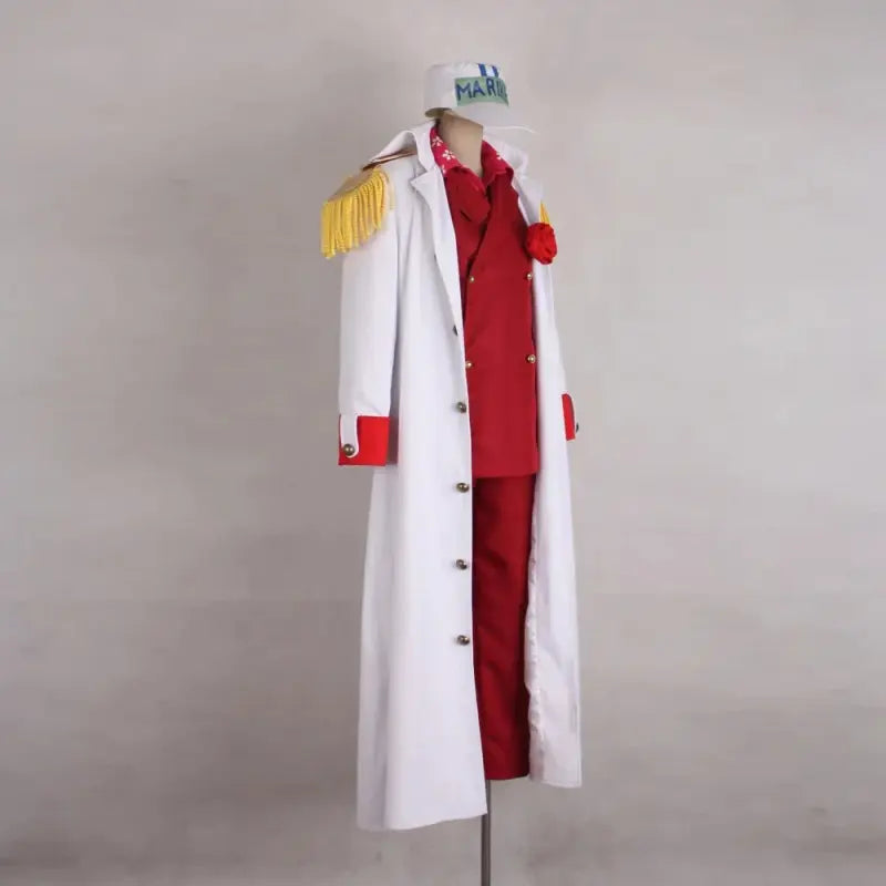 Cosplay Akainu Amiral Sakazuki Costume One Piece