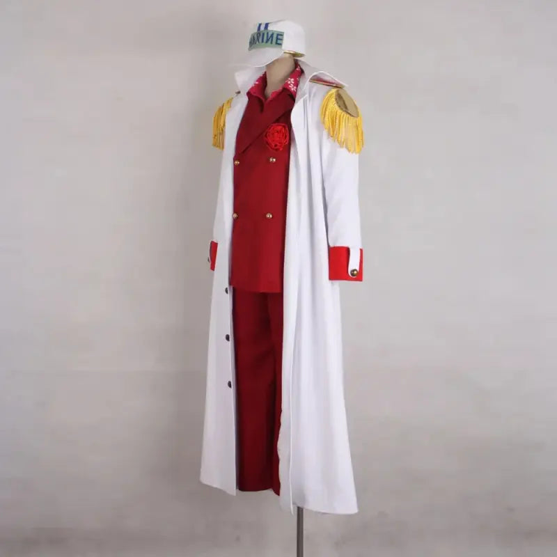 Cosplay Akainu Amiral Sakazuki Costume One Piece